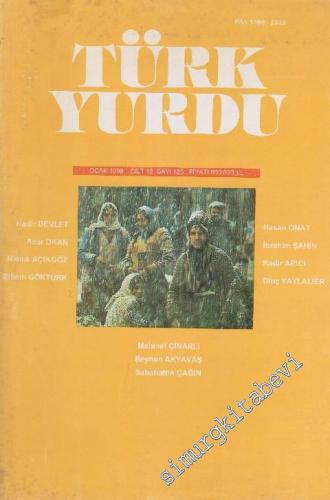 Türk Yurdu Dergisi - Sayı: 125 18 Ocak