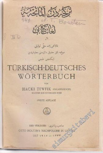 Türkisch - Deutsches Wörterbuch