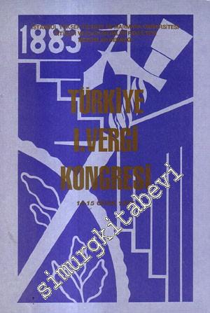 Türkiye 1. Vergi Kongresi (İstanbul, 14 - 15 Ocak 1992) -        1992