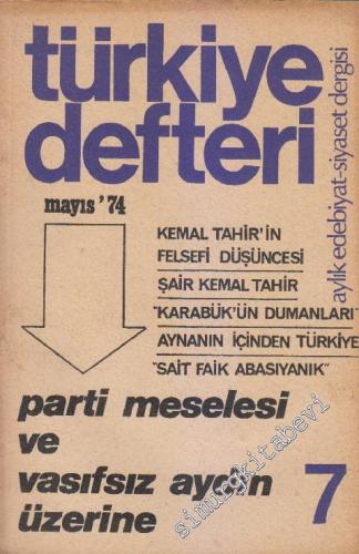 Türkiye Defteri - Aylık Edebiyat Siyaset Dergisi - Dosya: Kemal Tahir'