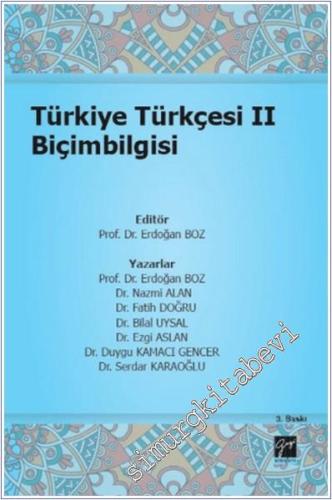 Türkiye Türkçesi 2 : Biçimbilgisi  -        2022