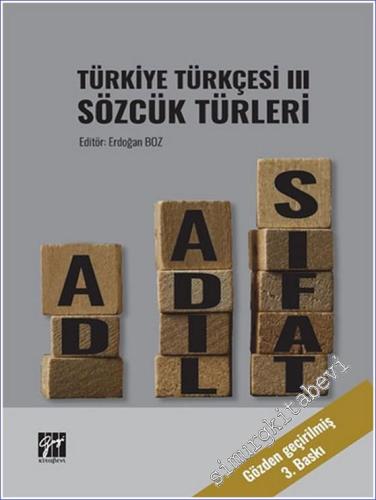 Türkiye Türkçesi 3 : Sözcük Türleri - 2022