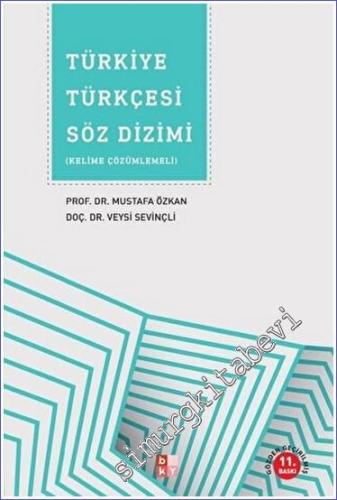 Türkiye Türkçesi Söz Dizimi - 2023