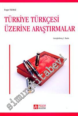 Türkiye Türkçesi Üzerine Araştırmalar -        2010