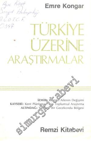 Türkiye Üzerine Araştırmalar -