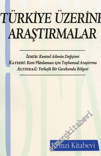 Türkiye Üzerine Araştırmalar -