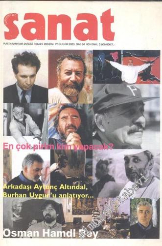 Türkiye'de Sanat - Plastik Sanatlar Dergisi - Sayı: 60, Eylül - Ekim 2