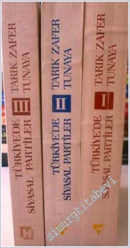 Türkiye'de Siyasal Partiler 3 Cilt TAKIM (İkinci Meşrutiyet Dönemi / Mütareke Dönemi / İttihat ve Terakki)  -        1988