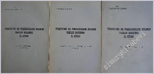 Türkiye'nin Dış Temsilcilikleri Bulunan Ülkeler Hakkında El Kitabı 1 - 3: 1. Kitap: Avrupa Ülkeleri; 2. Kitap: Amerika, Asya ve Pasifik Ülkeleri; 3. Kitap: Ortadoğu ve Afrika Ülkeleri -        1988