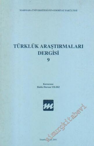 Türklük Araştırmaları Dergisi - Sayı: 9