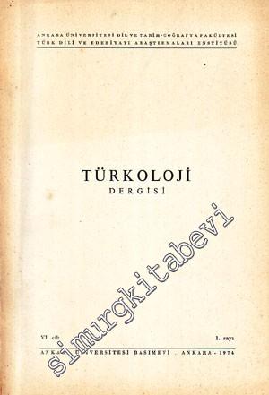 Türkoloji Dergisi - 1. Sayı  6
