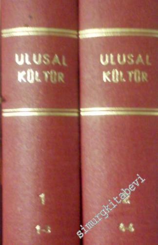 Ulusal Kültür - Üç Aylık Kültür Dergisi 6 Sayı TAKIM CİLTLİ -        1978
