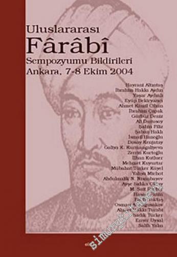Uluslararası Farabi Sempozyumu Bildirileri -        2005