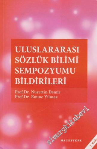 Uluslararası Sözlük Bilimi Sempozyumu Bildirileri -