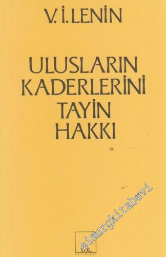 Ulusların Kaderlerini Tayin Hakkı -        2020