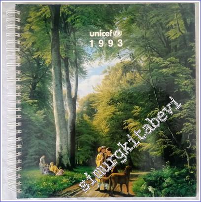 Unicef 1993 Agenda / Engagement Calendar / Calendrio / Agenda : Children in Nature = Les Enfants dans la Nature -        1993