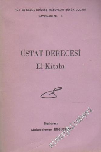 Üstat Derecesi El Kitabı -        1987