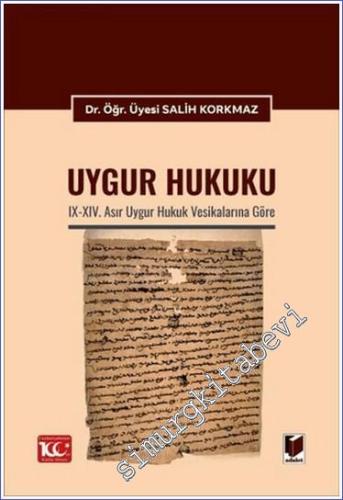 Uygur Hukuku -        2024