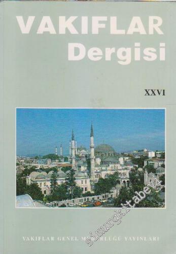 Vakıflar Dergisi - Sayı: 26