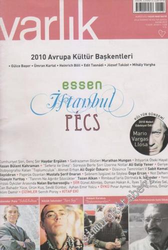 Varlık - Aylık Edebiyat ve Kültür Dergisi, Dosya: 2010 Avrupa Kültür Başkentleri - Sayı: 1238       2010