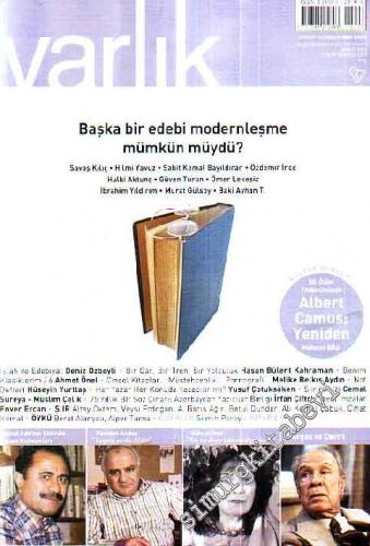 Varlık - Aylık Edebiyat ve Kültür Dergisi, Dosya: Başka bir edebi modernleşme mümkün müydü? - Sayı: 1229  Yıl: 77    Şubat 2010