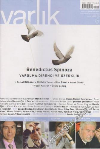 Varlık - Aylık Edebiyat ve Kültür Dergisi, Dosya: Spinoza / Varolma Di