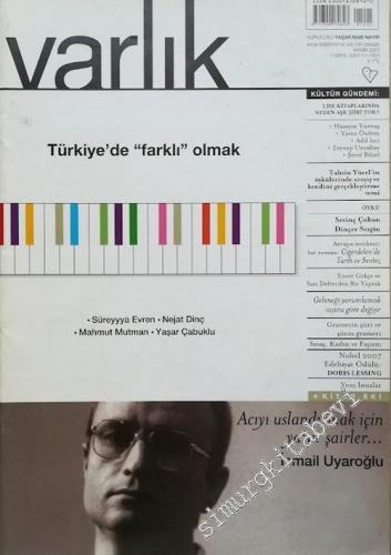 Varlık - Aylık Edebiyat ve Kültür Dergisi, Dosya:  Türkiye'de “Farklı” Olmak - Sayı: 1201      Kasım 2007
