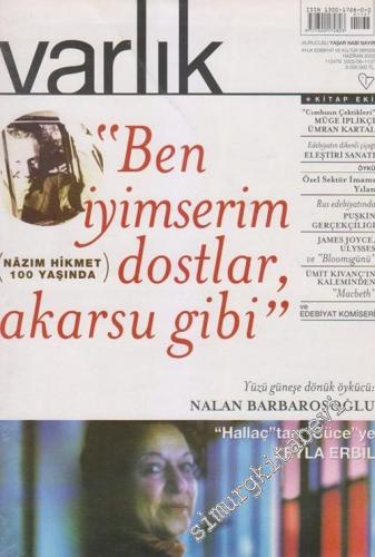 Varlık - Aylık Edebiyat ve Kültür Dergisi  - Sayı: 1137      Haziran 2002