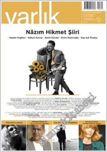 Varlık Edebiyat ve Kültür Dergisi - Nâzım Hikmet Şiiri - Sayı: 1413         2025