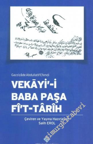 Vekayi-i Baba Paşa Fi't-Tarih -