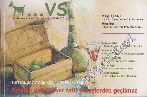 ...vs Dergisi: İki Aylık Müstakil Mecmua - Sayı: 2      Ekim - Kasım 2005