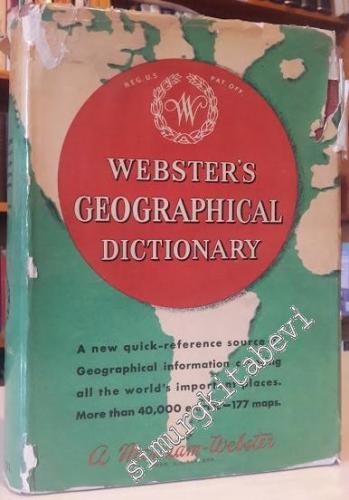 Webster's Geographical Dictionary: A Dictionary of Names of Places Wit