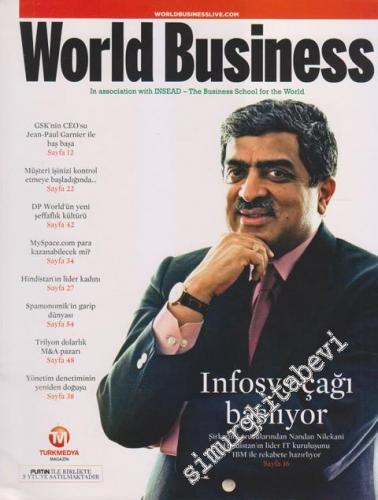 World Business Dosya: Infosys Çağı Başlıyor -       Ekim