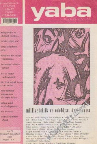 Yaba Edebiyat Dergisi: Milliyetçilik ve Edebiyat Özel Sayısı - Sayı: 53      Temmuz - Ağustos