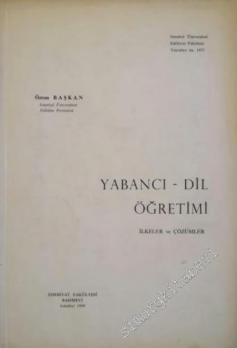 Yabancı - Dil Öğretimi İlkeler ve Çözümler
