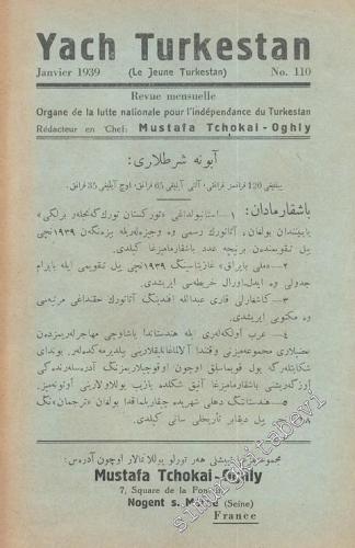 Yach Turkestan - Organe de défense nationale du Turkestan - No:110, Ja
