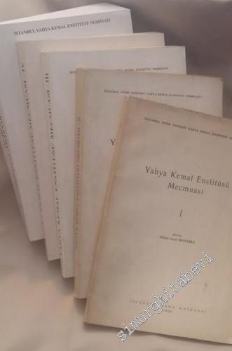 Yahya Kemal Enstitüsü Mecmuası 5 Sayı TAKIM -        1959