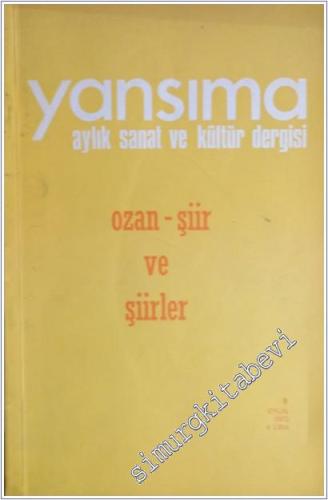 Yansıma Aylık Sanat ve Kültür Dergisi   - Sayı 9      Eylül 1972