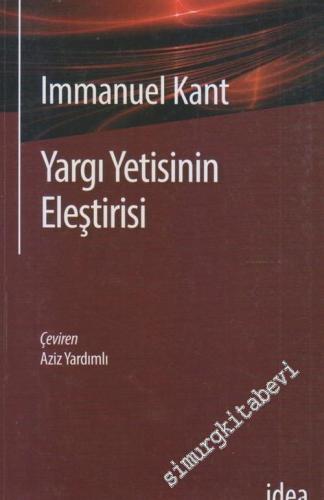 Yargı Yetisinin Eleştirisi = Kritik der Urteilskraft -        2016