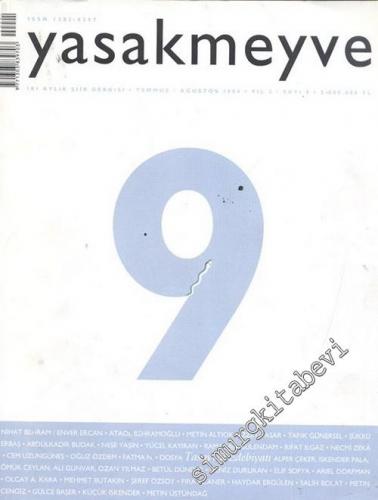 Yasakmeyve: İki Aylık Şiir Dergisi - 9 2 Temmuz / Ağustos 2004