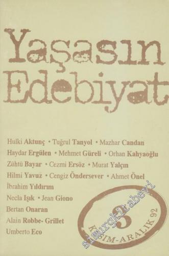 Yaşasın Edebiyat - Sayı: 3      Kasım - Aralık