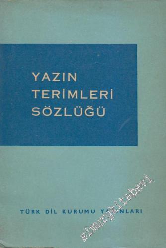 Yazın Terimleri Sözlüğü -        1974