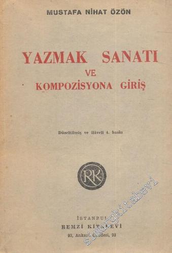 Yazmak Sanatı ve Kompozisyona Giriş