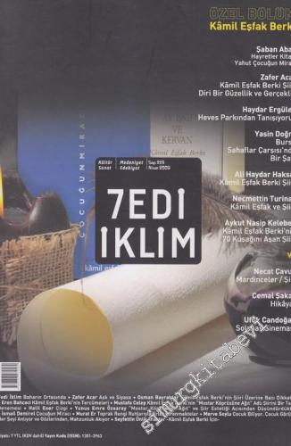 Yedi İklim - Dosya: Kamil Eşfak Berki -
