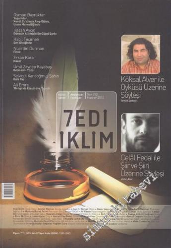 Yedi İklim: Edebiyat, Kültür, Sanat Aylık Dergisi - 243 Haziran