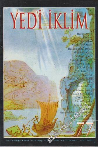 Yedi İklim: Edebiyat, Kültür, Sanat Aylık Dergisi  - 77      Ağustos