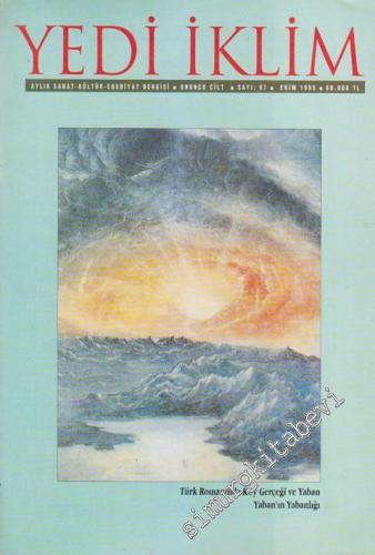 Yedi İklim: Edebiyat, Kültür, Sanat Aylık Dergisi - Dosya: Türk Romanı