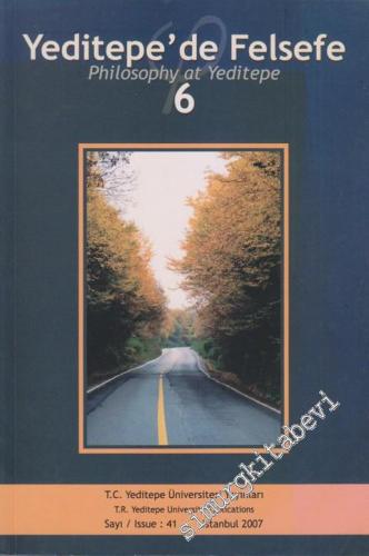 Yeditepe'de Felsefe 6. Kitap = Philosophy At Yeditepe -