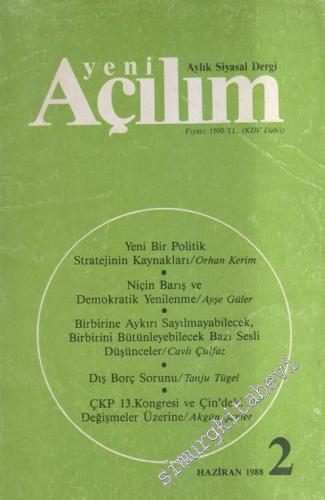 Yeni Açılım - Aylık Siyasal Dergi - Sayı: 2      Haziran