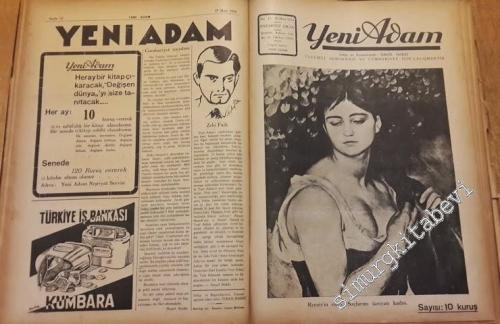Yeni Adam Haftalık Fikir Gazetesi : Sayı 1-26 ( 1 Kanunsani 1934 - 26 